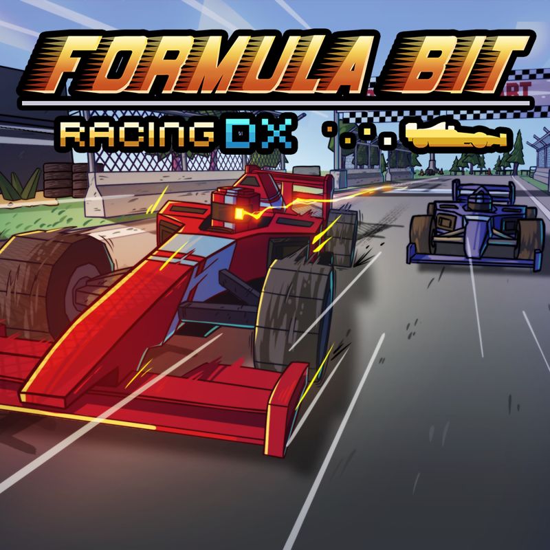 Front Cover for Formula Bit Racing (Nintendo Switch) (download release)