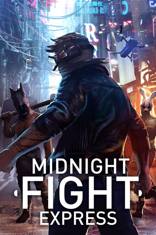 Front Cover for Midnight Fight Express (Windows Apps and Xbox One and Xbox Series) (download release)