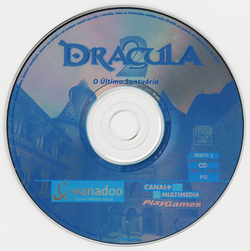 Media for Dracula: The Last Sanctuary (Windows): Disc 1