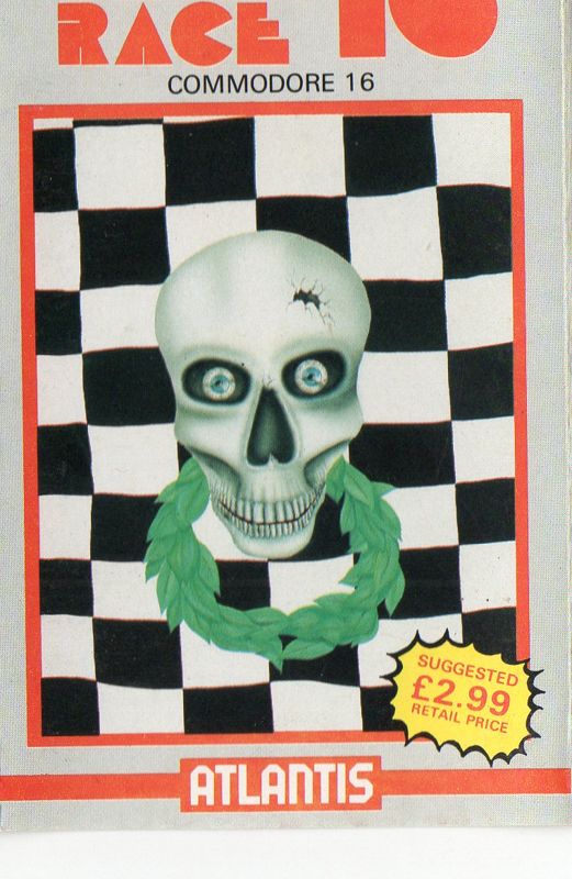 Front Cover for Death Race (Commodore 16, Plus/4)