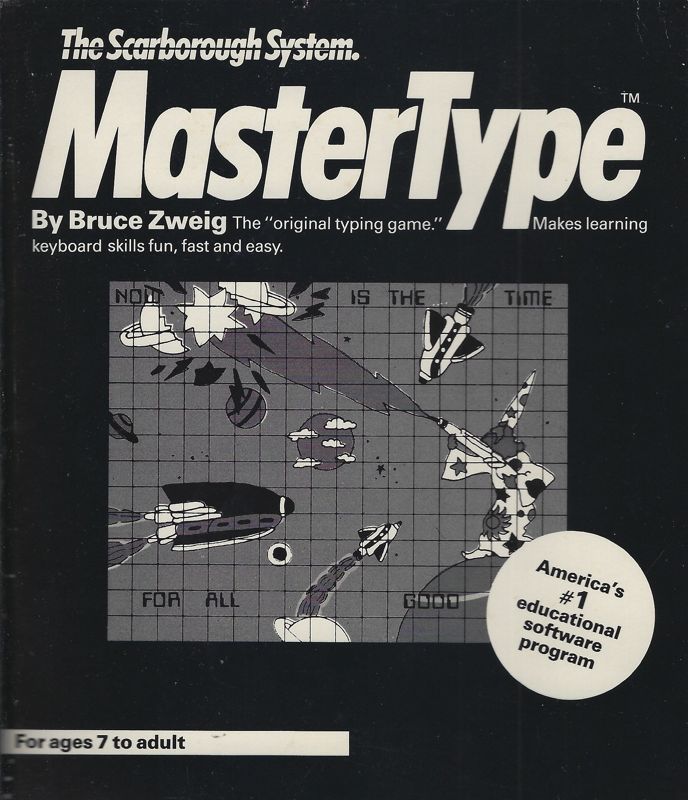 Manual for MasterType (PC Booter) (5.25" Release (New Improved label version in 1984))