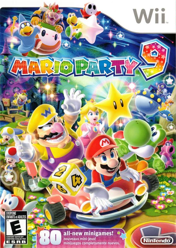 Front Cover for Mario Party 9 (Wii)