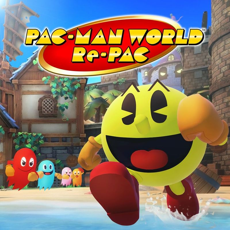Front Cover for Pac-Man World: Re-Pac (PlayStation 4 and PlayStation 5) (download release)