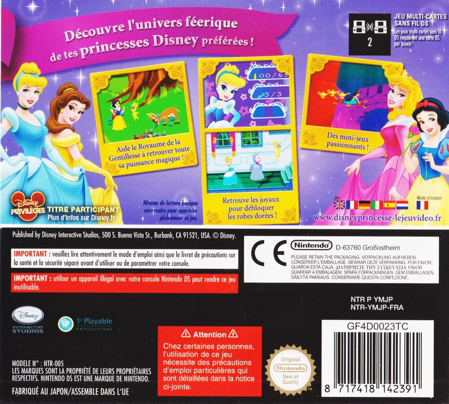 Disney Princess Magical Jewels Cover Or Packaging Material Mobygames 