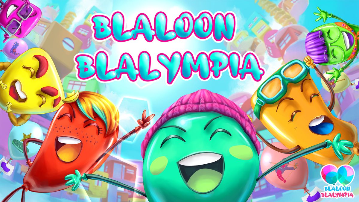 Front Cover for Blaloon Blalympia (Nintendo Switch) (download release)