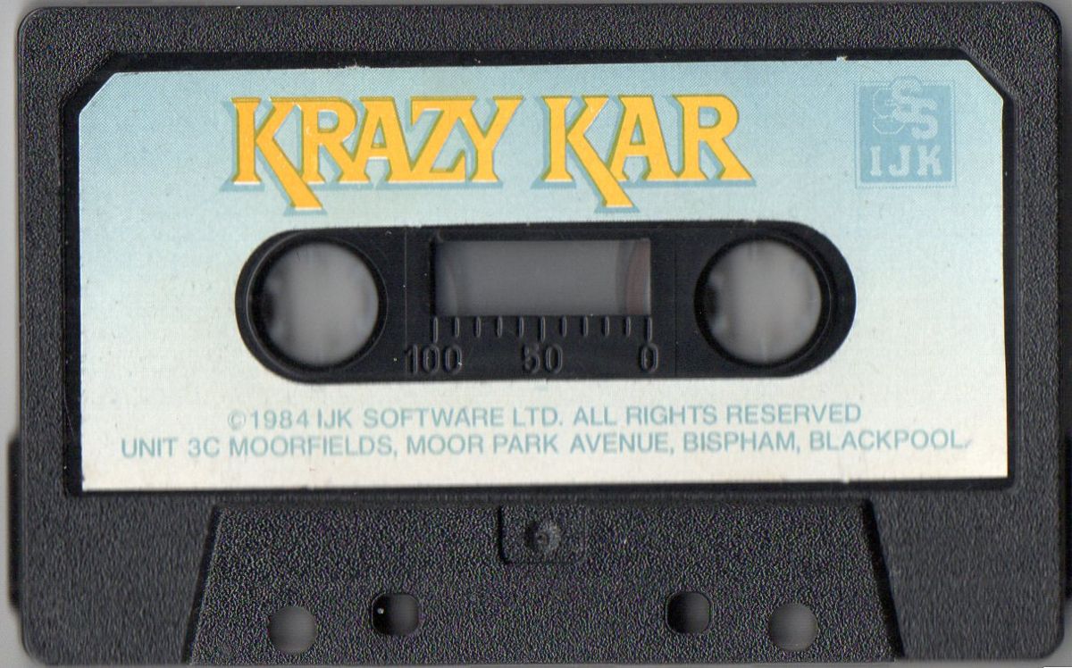 Krazy Kar cover or packaging material - MobyGames