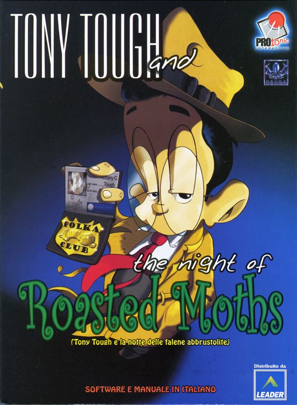 Front Cover for Tony Tough and the Night of Roasted Moths (Windows)