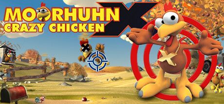Front Cover for Crazy Chicken X (Windows) (Steam release)
