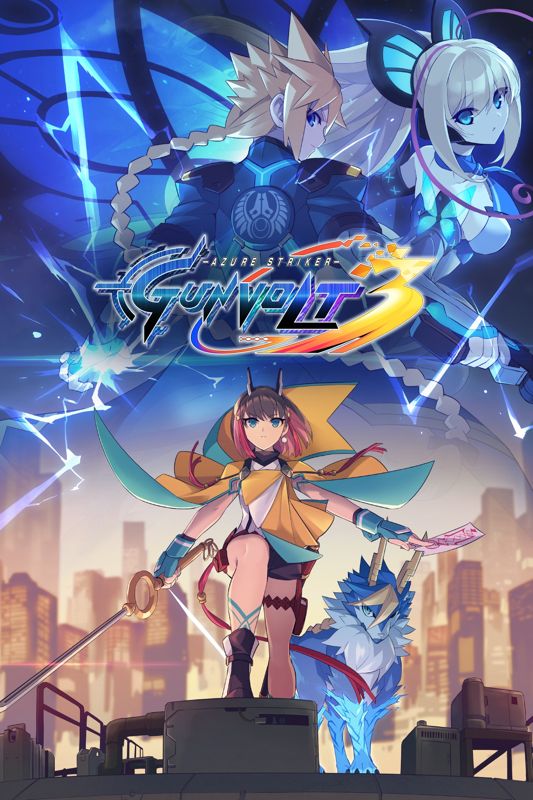 Front Cover for Azure Striker Gunvolt 3 (Xbox One and Xbox Series) (download release)