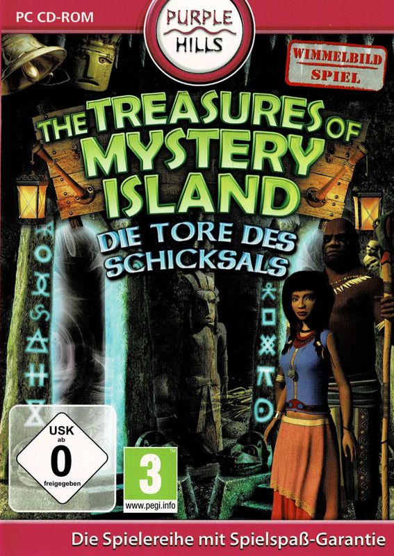 Front Cover for The Treasures of Mystery Island: The Gates of Fate (Windows) (Purple Hills release)