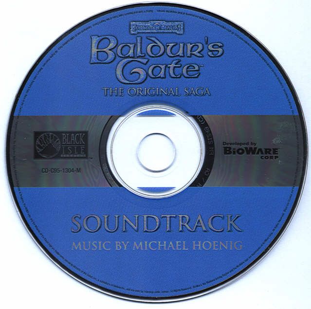 Soundtrack for Baldur's Gate: The Original Saga (Windows)