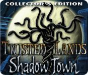 Front Cover for Twisted Lands: Shadow Town (Collector's Edition) (Macintosh and Windows) (Big Fish Games release)