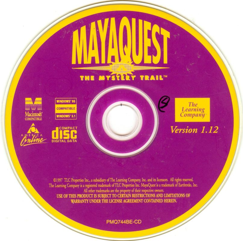 Media for MayaQuest Trail (Macintosh and Windows 16-bit) (Version 1.12)