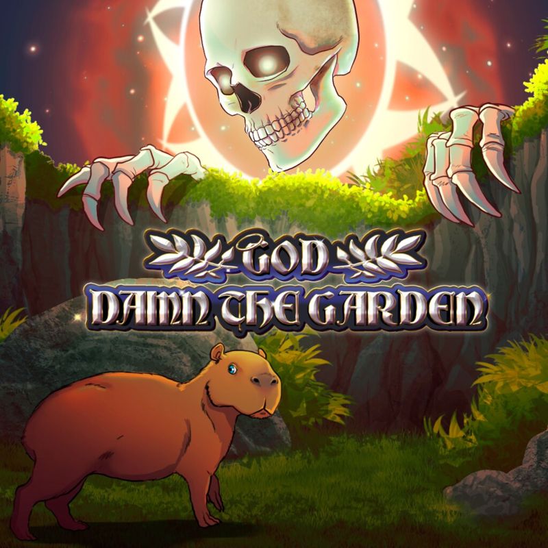 Front Cover for God Damn The Garden (PlayStation 4 and PlayStation 5) (download release)