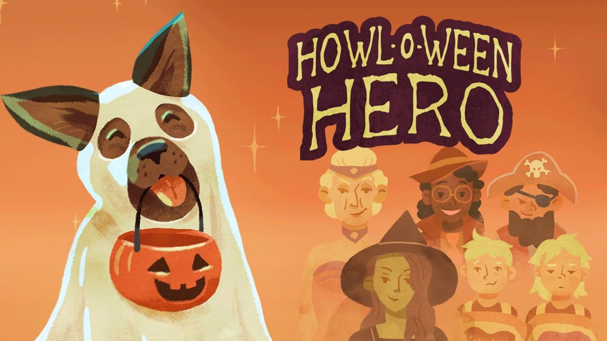 Front Cover for Howloween Hero (Nintendo Switch) (download release)