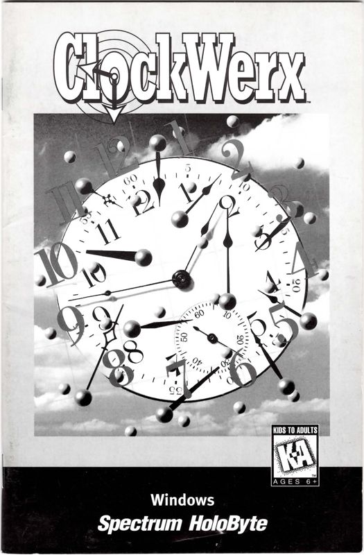 Manual for ClockWerx (Windows): Front Cover
