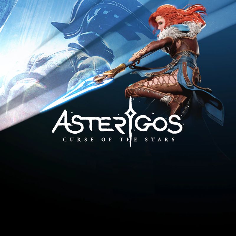 Front Cover for Asterigos: Curse of the Stars (Deluxe Edition) (PlayStation 4 and PlayStation 5) (download release)
