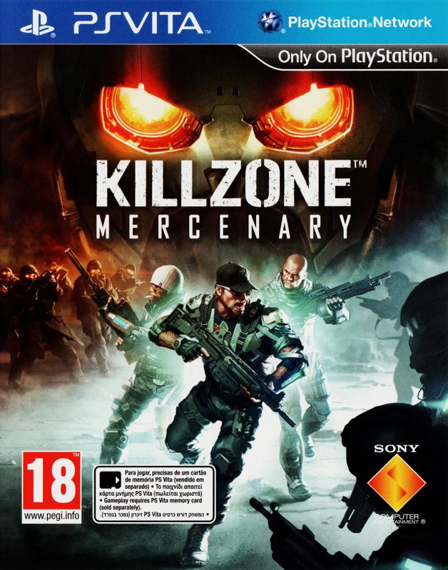 Front Cover for Killzone: Mercenary (PS Vita)