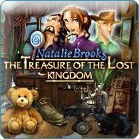 Front Cover for Natalie Brooks: The Treasures of the Lost Kingdom (Windows) (Reflexive Entertainment\iWin release)