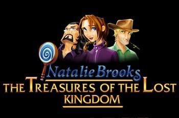 Front Cover for Natalie Brooks: The Treasures of the Lost Kingdom (Windows) (Legacy Games release)