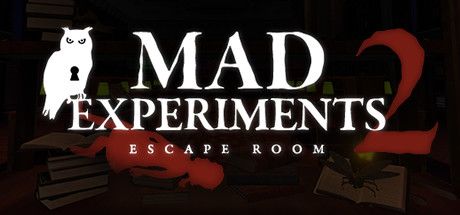 Front Cover for Mad Experiments 2: Escape Room (Linux and Macintosh and Windows) (Steam release)