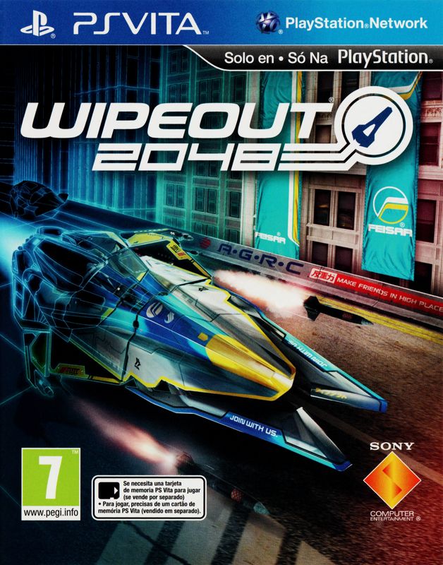 Front Cover for WipEout 2048 (PS Vita)