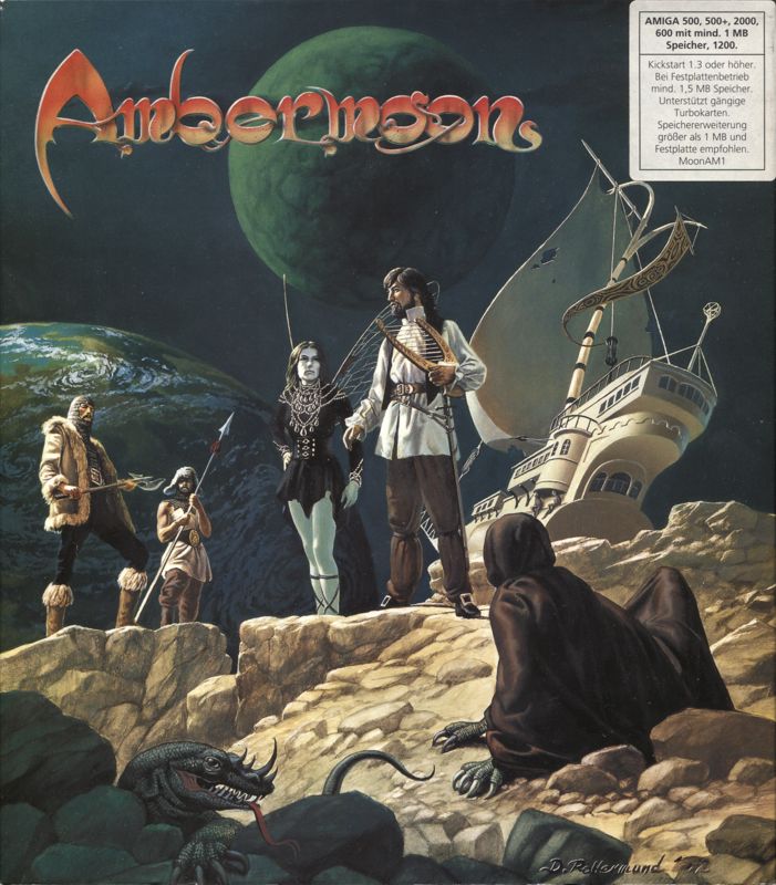 Front Cover for Ambermoon (Amiga)