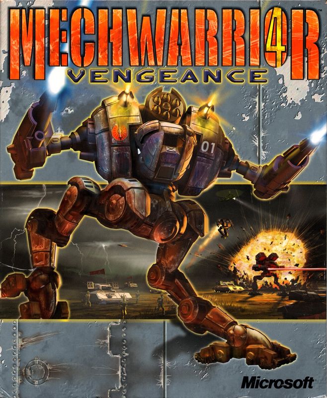 Front Cover for MechWarrior 4: Vengeance (Windows)