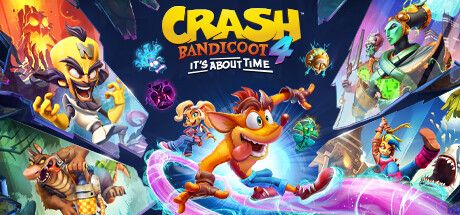 Front Cover for Crash Bandicoot 4: It's About Time (Windows) (Steam release)