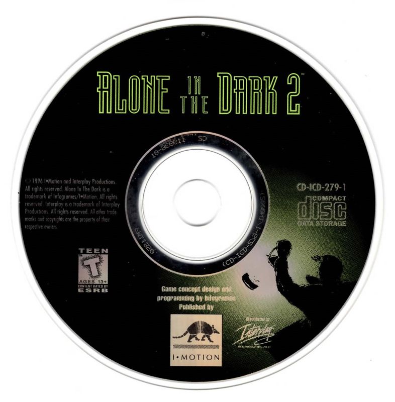 Media for Alone in the Dark: The Trilogy 1+2+3 (DOS): CD 2- Alone In The Dark 2