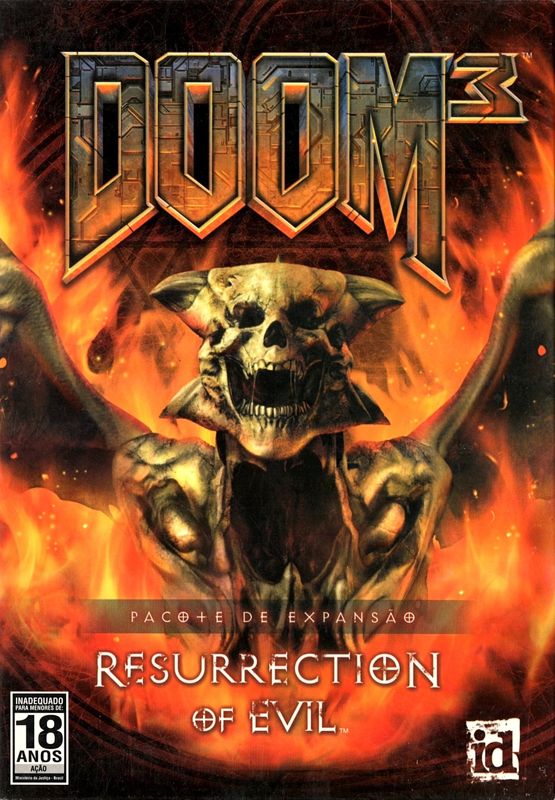 Front Cover for Doom³: Resurrection of Evil (Windows)