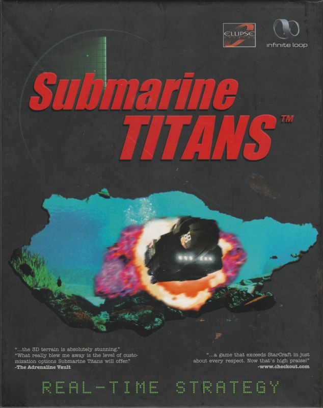 Front Cover for Submarine Titans (Windows)