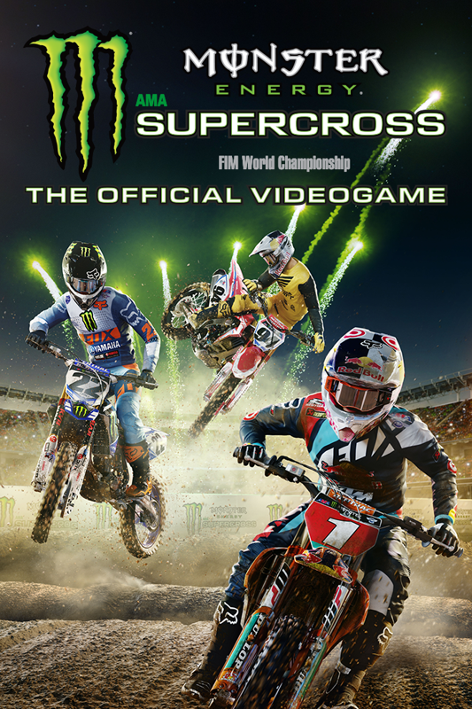 Front Cover for Monster Energy Supercross: The Official Videogame (Xbox One) (download release)