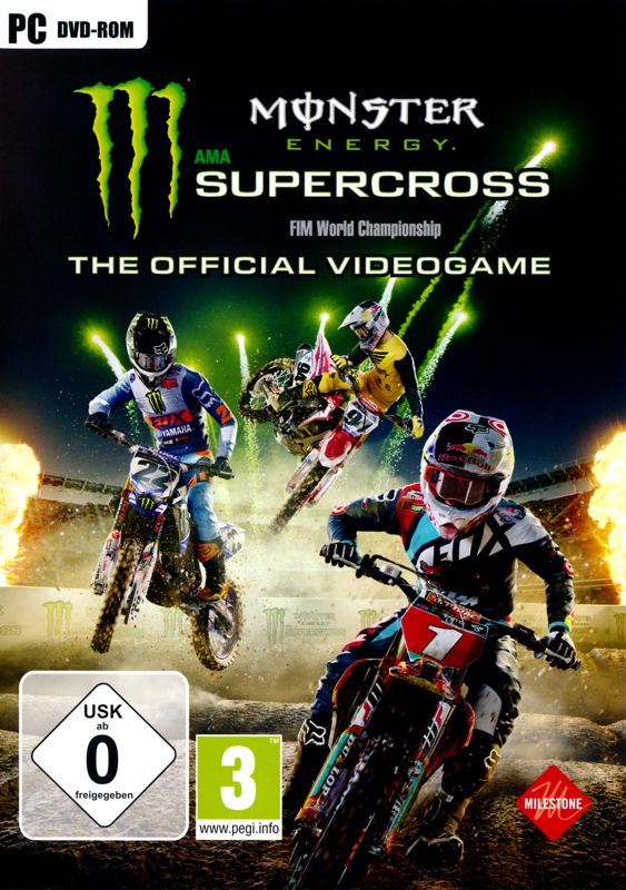 Front Cover for Monster Energy Supercross: The Official Videogame (Windows)