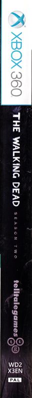 Spine/Sides for The Walking Dead: Season Two (Xbox 360)