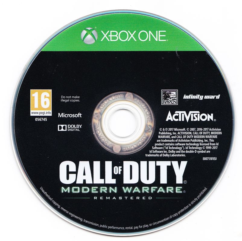Media for Call of Duty: Modern Warfare - Remastered (Xbox One)