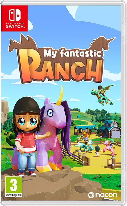 Front Cover for My Fantastic Ranch (Nintendo Switch) (download release)