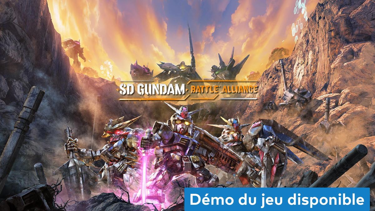 Front Cover for SD Gundam: Battle Alliance (Nintendo Switch) (download release): French version