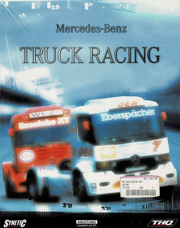 Front Cover for Mercedes-Benz Truck Racing (Windows) (Software Pyramide Box release)