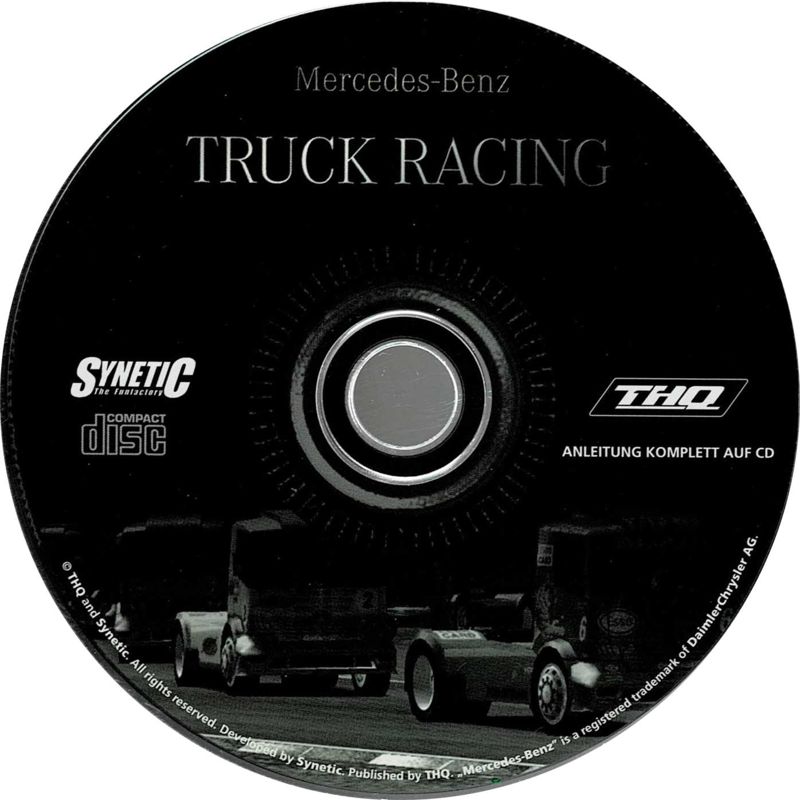 Media for Mercedes-Benz Truck Racing (Windows) (Software Pyramide Box release)