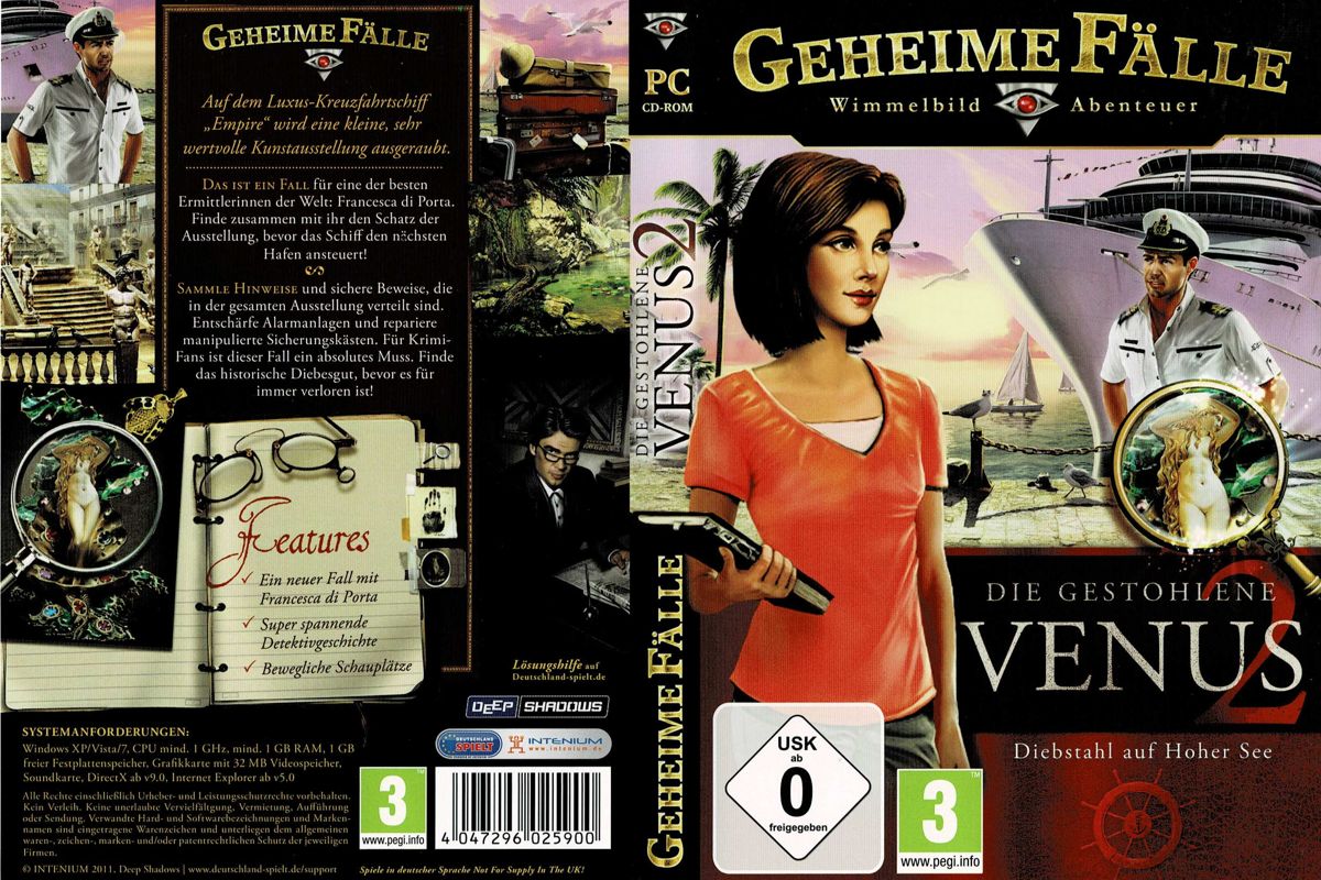 Full Cover for Insider Tales: The Stolen Venus 2 (Windows)