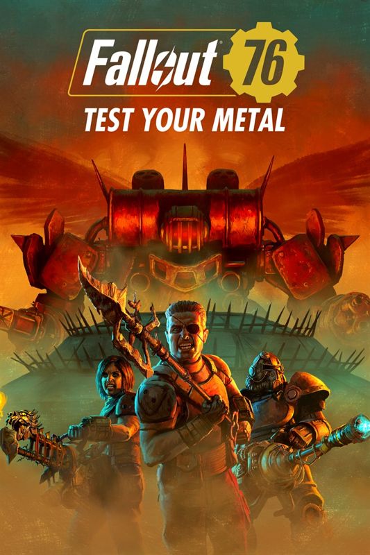 Front Cover for Fallout 76 (Windows Apps and Xbox One) (download release): 8th version ("Test Your Metal" update)