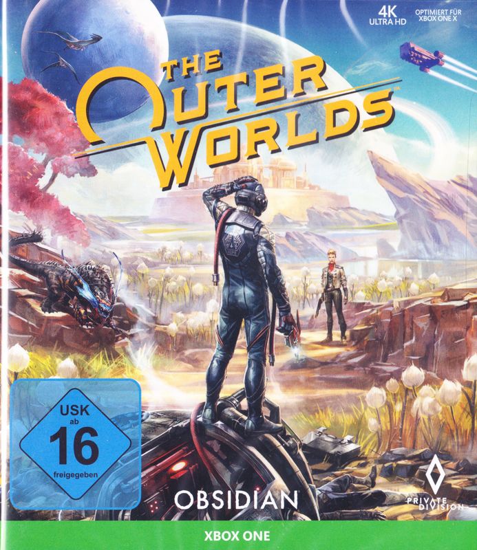 Front Cover for The Outer Worlds (Xbox One)