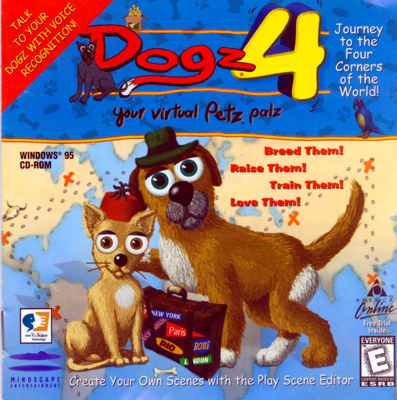 Other for Dogz 4 (Windows): Jewel case - front