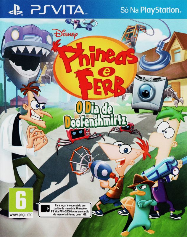 Phineas and Ferb: Day of Doofenshmirtz box covers - MobyGames