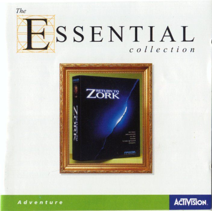 Other for Return to Zork (DOS) (The Essential Collection release): Jewel Case - Front
