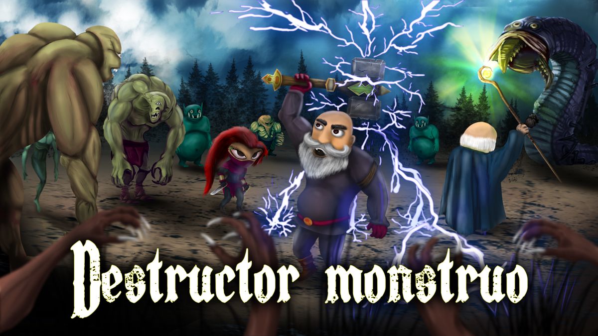 Front Cover for Monster Destroyer (Nintendo Switch) (download release)