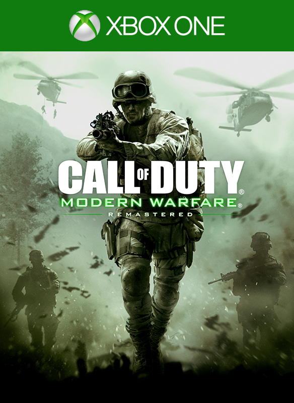 Front Cover for Call of Duty: Modern Warfare - Remastered (Xbox One) (download release): 1st version