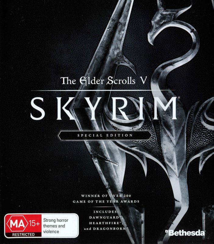 Front Cover for The Elder Scrolls V: Skyrim - Special Edition (Xbox One)