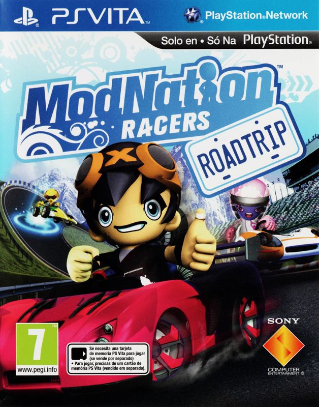 Front Cover for ModNation Racers: Road Trip (PS Vita)